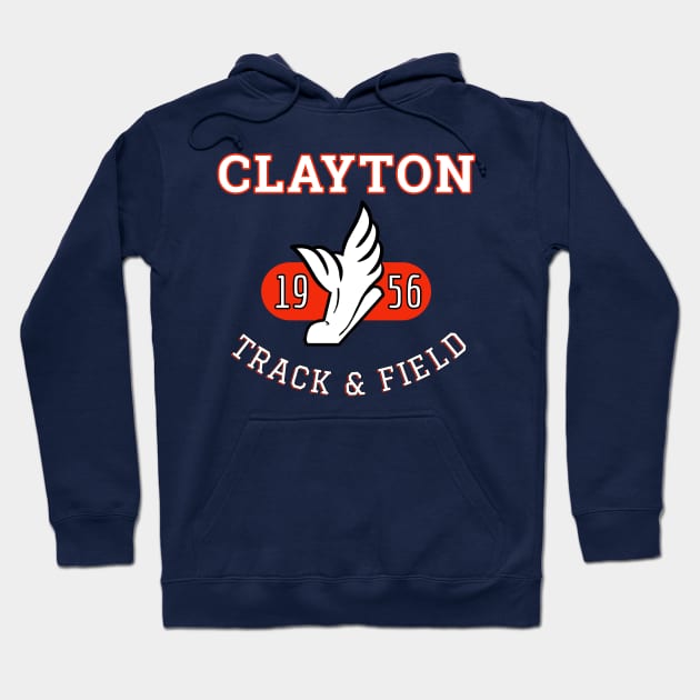 Atypical - Clayton Prep Track & Field Hoodie by SurfinAly Design 